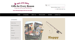 Desktop Screenshot of giftsforeveryreason.com